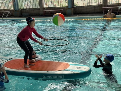 114學年度五年級游泳班際比賽圖片