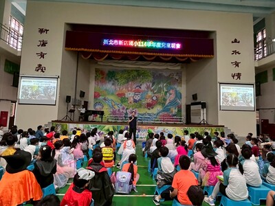 114學年度10.31兒童朝會（感恩校園老樹）圖片