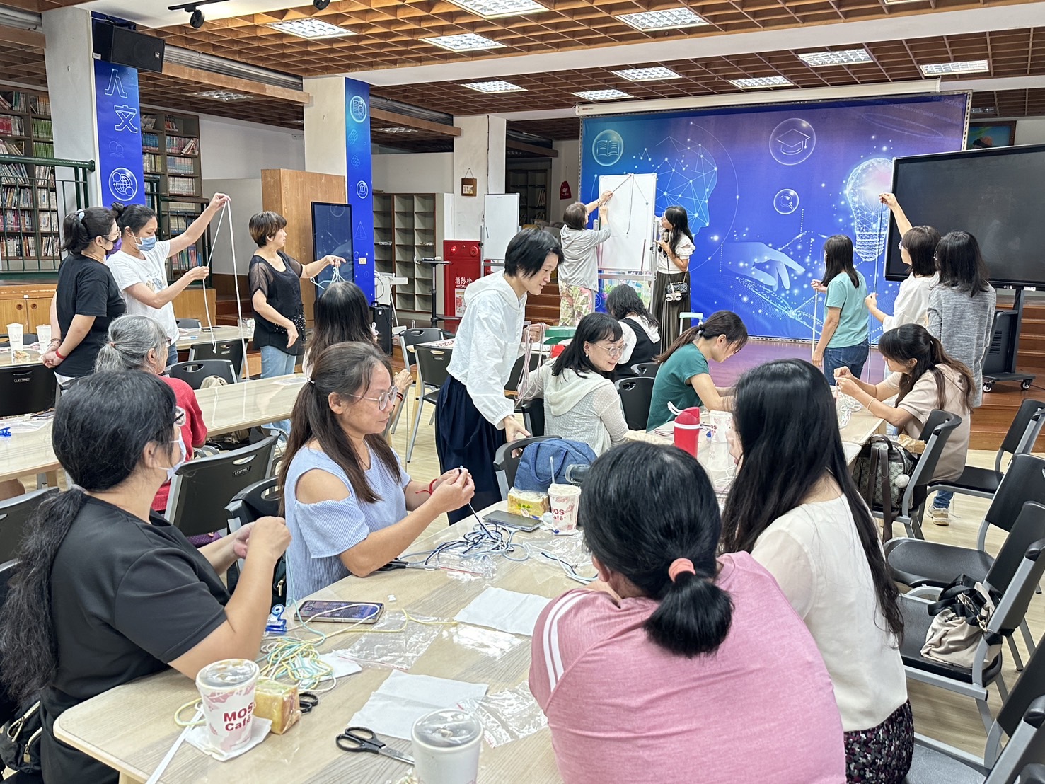 連結到新店國小113學年度志工特殊訓----手作編織技巧